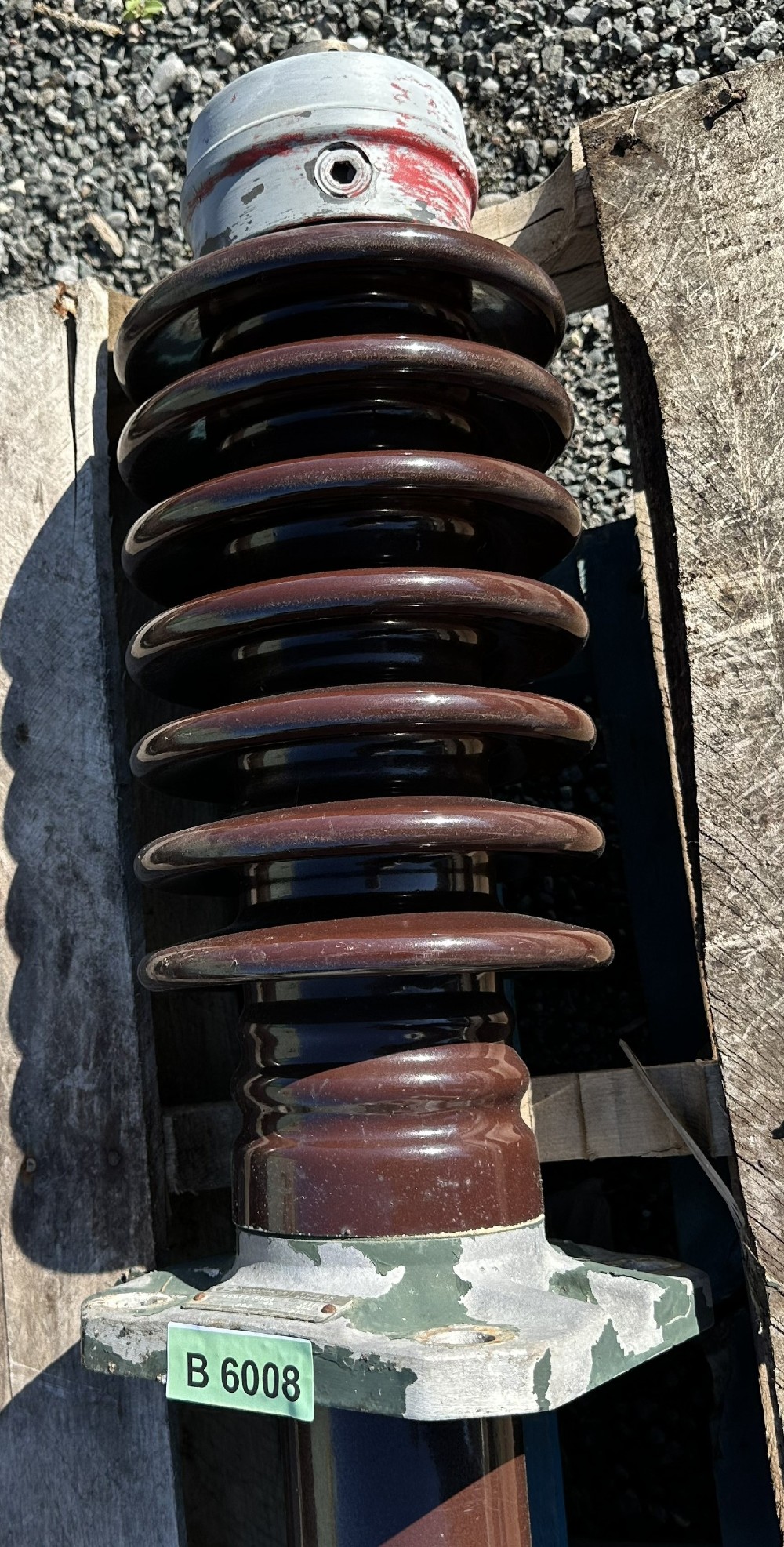 46 KV, Canadian O-B Co. Ltd. O B Co. Ltd., GK type, HV Transformer / Switchgear Condenser Bushing, 400 Amp. - Image 2