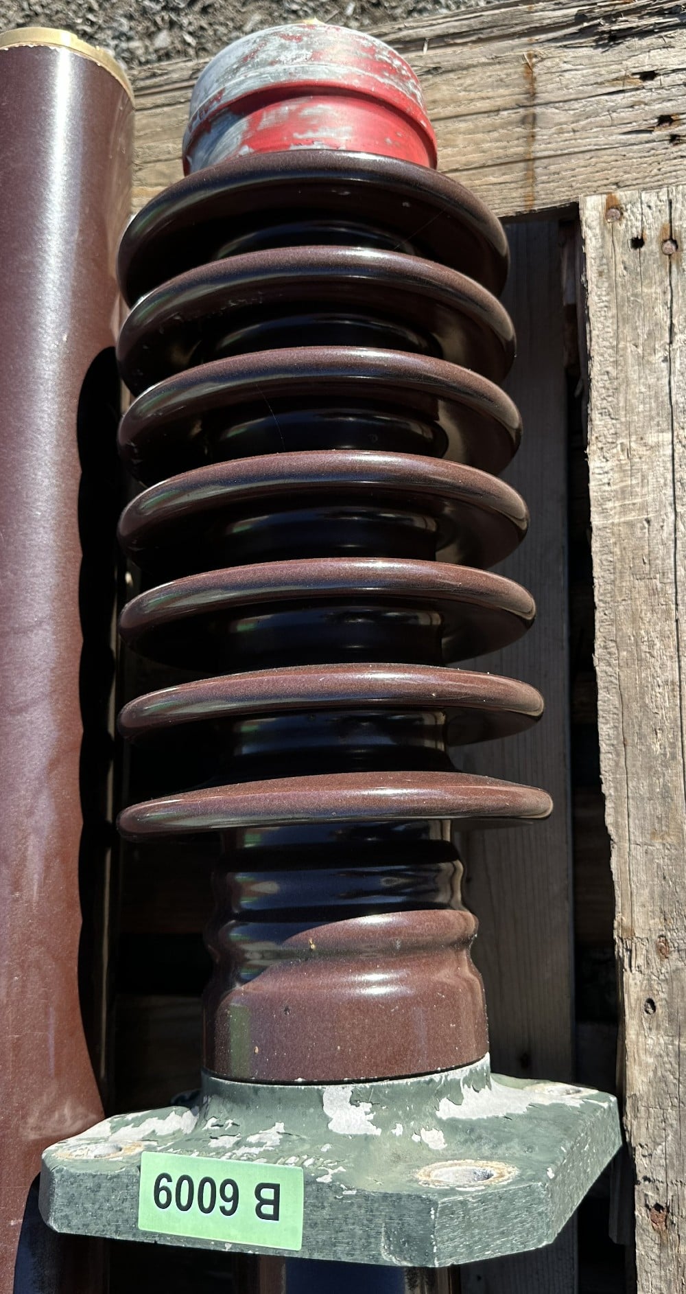 46 KV, Canadian O-B Co. Ltd. O B Co. Ltd., GK type, HV Transformer / Switchgear Condenser Bushing, 400 Amp - Image 2