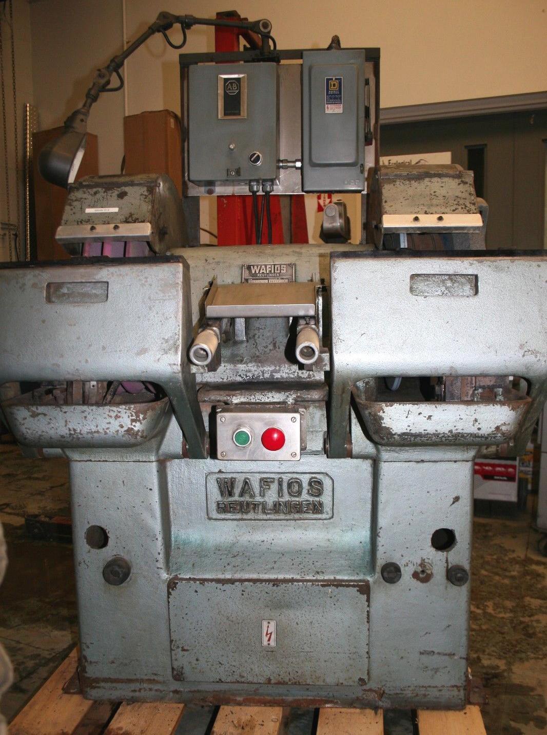Wafios #MSD-500, Nail Cutter Grinding Machine, 18" max. grinding diameter, (1) coarse, (1) fine & (3) medium - Image 2