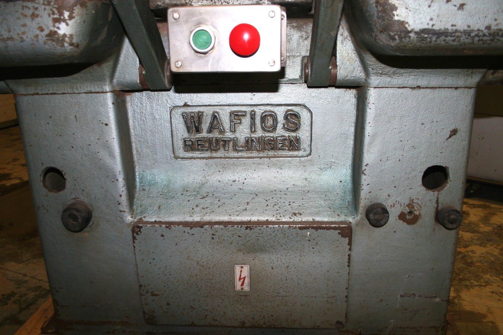 Wafios #MSD-500, Nail Cutter Grinding Machine, 18" max. grinding diameter, (1) coarse, (1) fine & (3) medium - Image 4