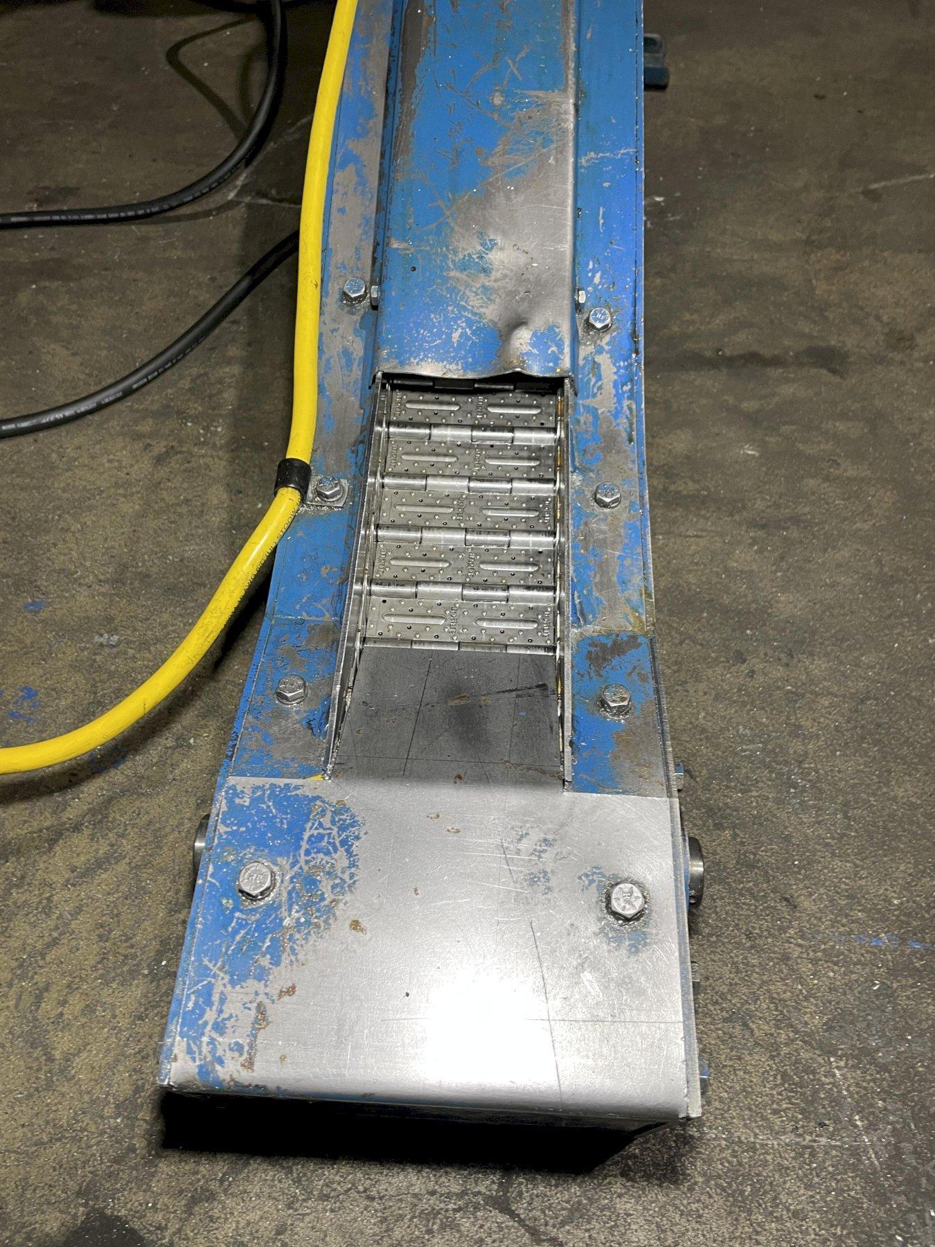 4" wide x 5' long, Angor #AMH-150, Belt Conveyor, 24" adjustable discharge height, 240 Volt, 3PH - Image 2