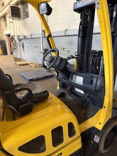 4500 Lb. Hyster #S50FT, LP Forklift, 48" fork, 3 stage, 13222 hours - Image 4