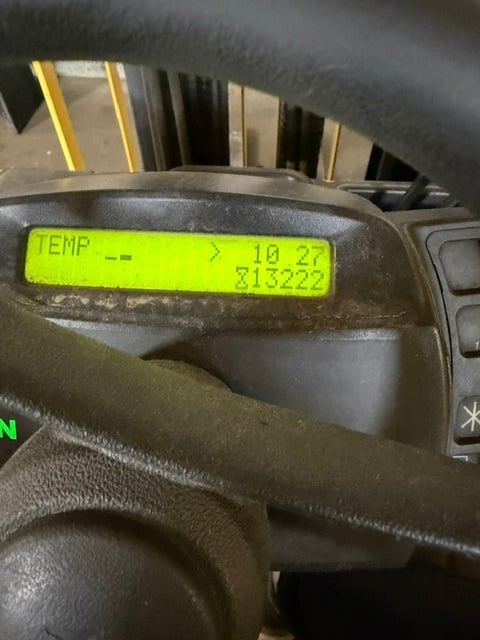 4500 Lb. Hyster #S50FT, LP Forklift, 48" fork, 3 stage, 13222 hours - Image 7