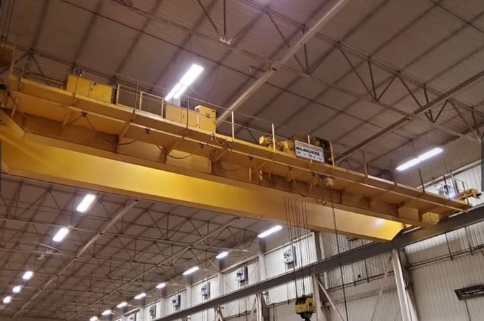 30 Ton, Zenar, Overhead Bridge Crane, 61'8" span, 40' lift, 150 FPM, 1987 - Image 6