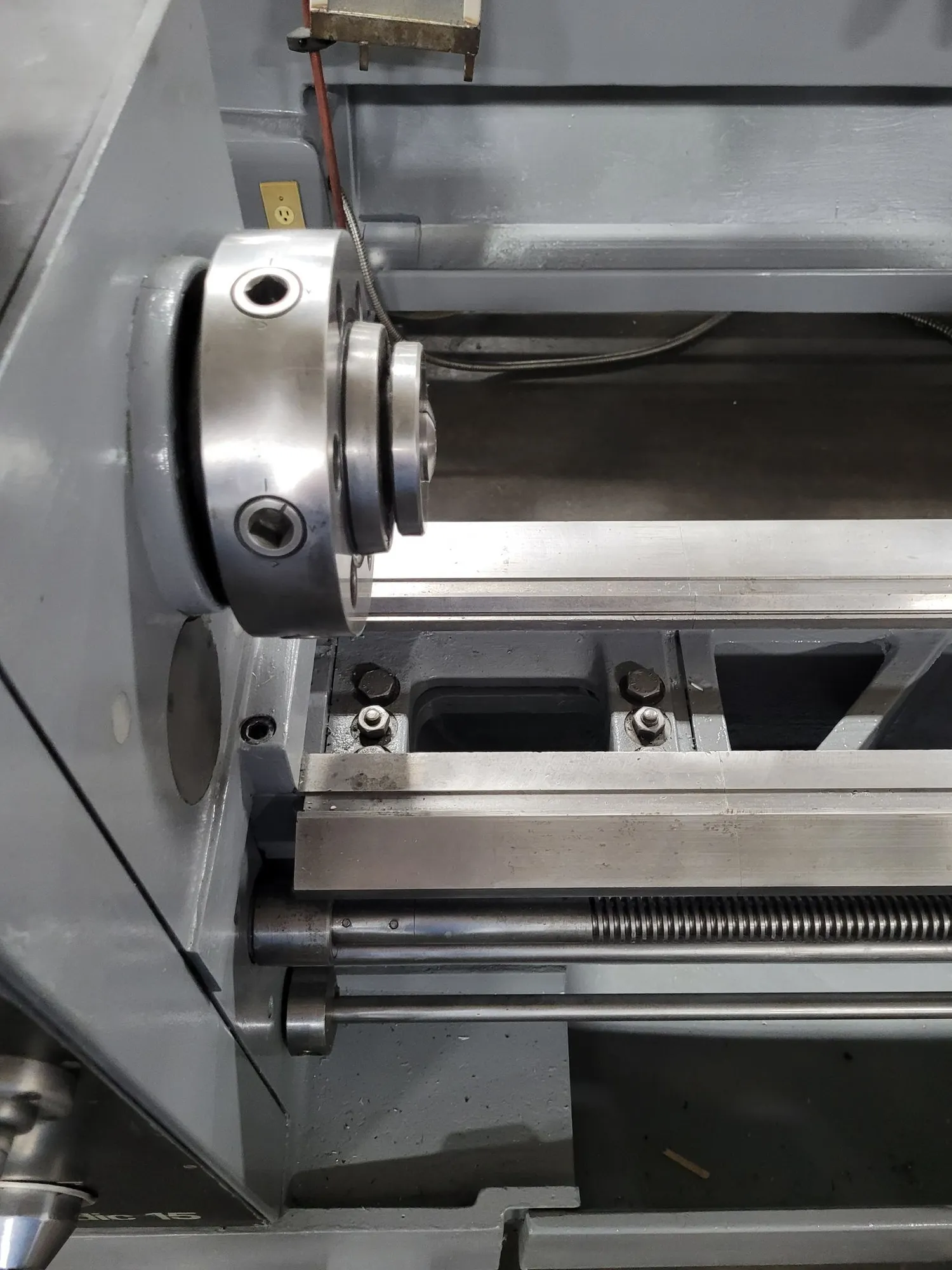 15" x 60" South Bend Nordic #15, engine lathe, digital read out, 2" bore, 40-2000 RPM, 7.5 HP, D1-6 - Image 9