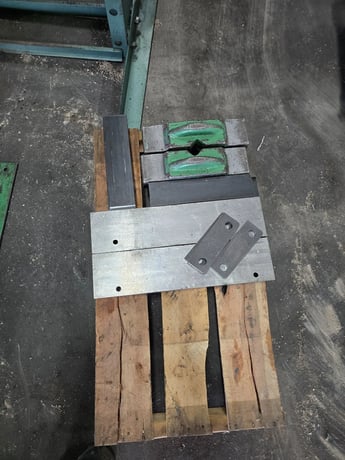 75 Ton, Dake #908075, H-frame press, 28 Ton pull, 10" stroke, 33" daylight, 2 HP, 440 V. - Image 8