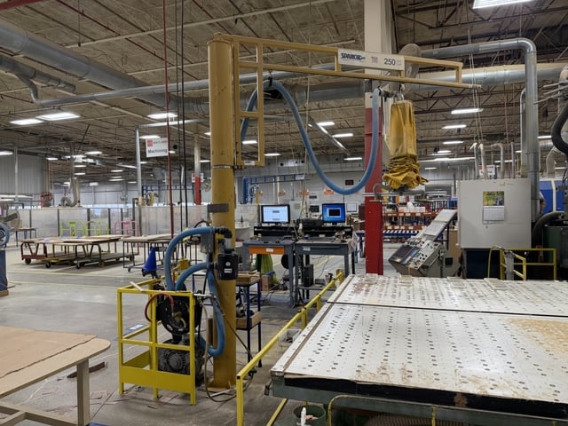Anver #VT200-2.5-A, Vacuum Lift with Spanco Jib Crane - Image 1