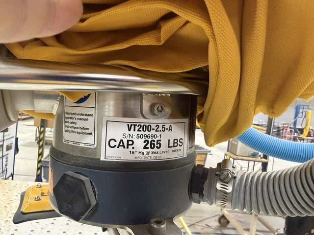 Anver #VT200-2.5-A, Vacuum Lift with Spanco Jib Crane - Image 4
