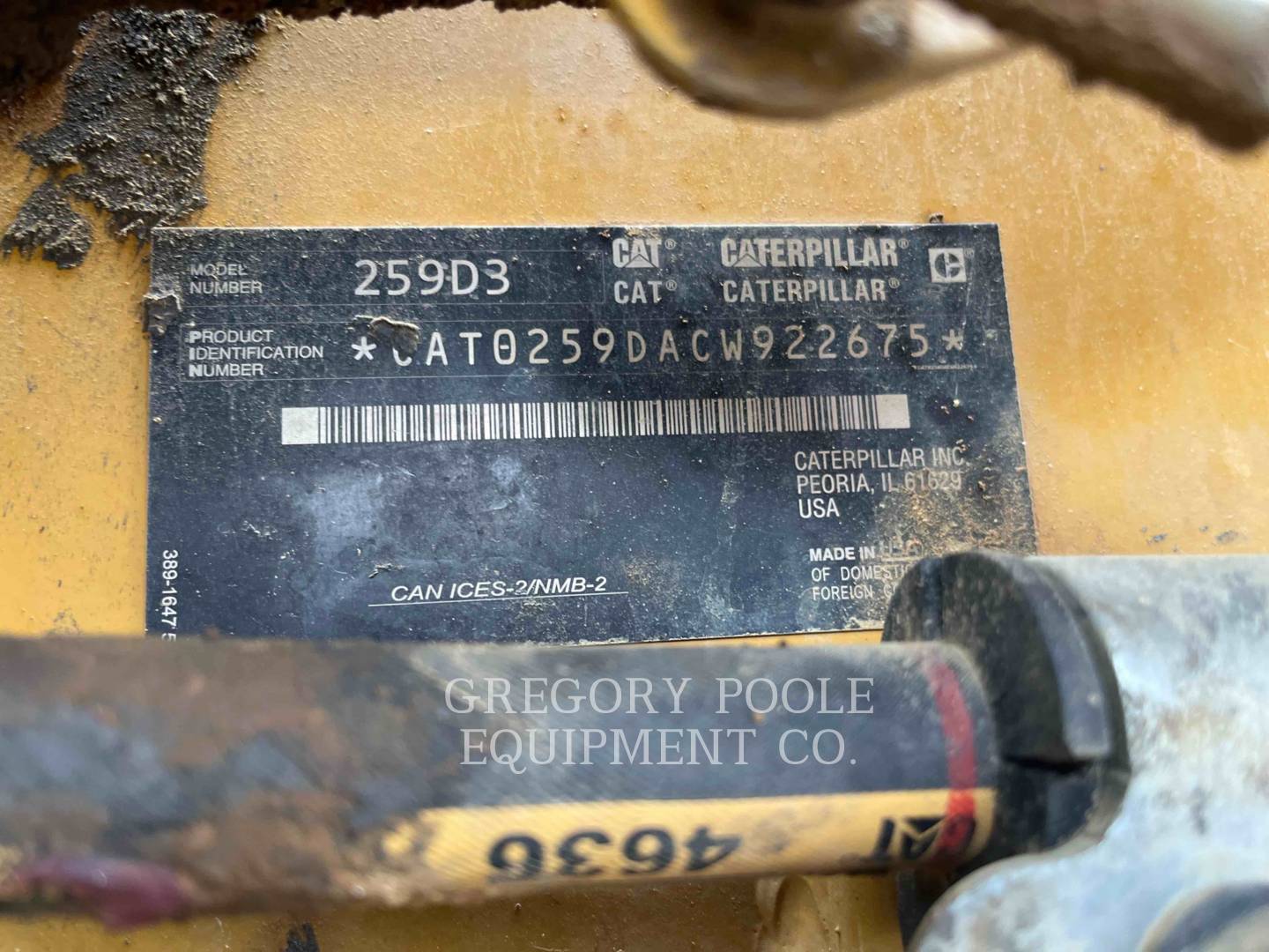 Caterpillar 259D3, 2923 hours, S/N: CW922675, 2023 - Image 6