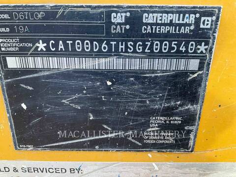 Caterpillar D6TL AHZ24F, 6382 hours, S/N: SGZ00540, 2019 - Image 6