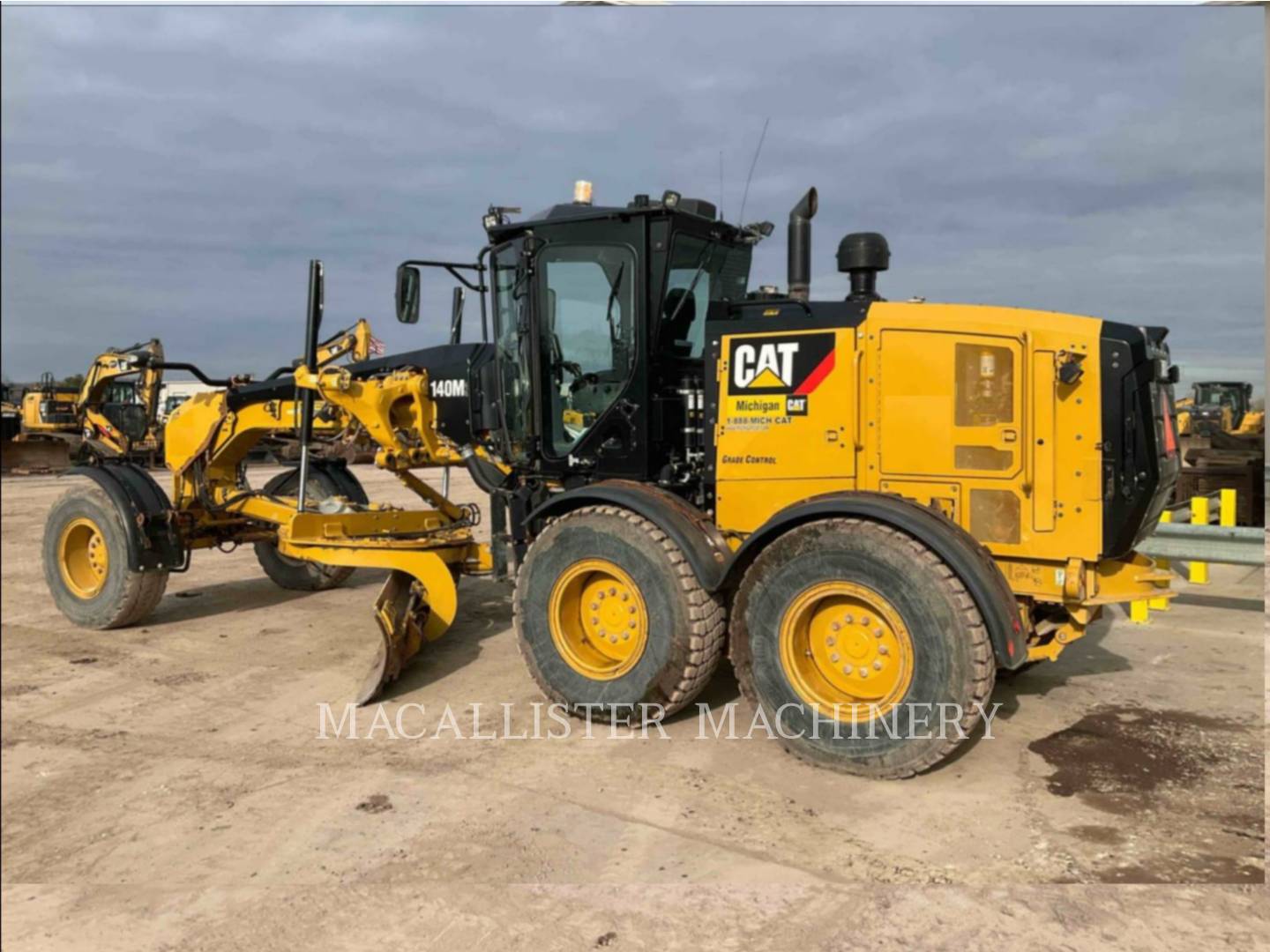 Caterpillar 140M3 Z2, Motor Grader, 4684 hours, S/N: N9D01140, 2018 - Image 4
