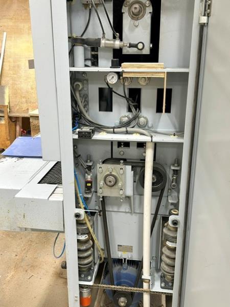 37" Butfering #SBO-109-K, single head wide belt sander, combination head, 5.91" thickness, 37" x 75" belt, 28 - Image 5