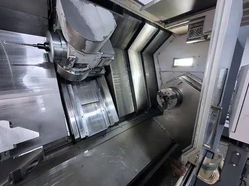 Okuma #Multus-B400-W, 8-Axis CNC Lathe, 27.9" swing, 59.06" machining length, 26.37" turning diameter, 15" - Image 5