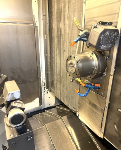 Haas #EC-400PP, 4-Axis CNC Horizontal Machining Center, 20" X/Y/Z, 15.75" pallets, 40 HP, 12,000 RPM, 70 - Image 2