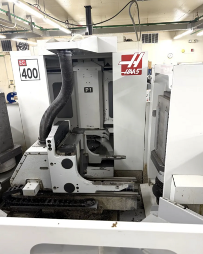 Haas #EC-400PP, 4-Axis CNC Horizontal Machining Center, 20" X/Y/Z, 15.75" pallets, 40 HP, 12,000 RPM, 70 - Image 4