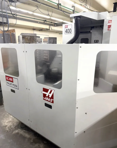 Haas #EC-400PP, 4-Axis CNC Horizontal Machining Center, 20" X/Y/Z, 15.75" pallets, 40 HP, 12,000 RPM, 70 - Image 5
