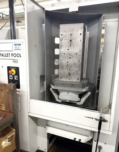 Haas #EC-400PP, 4-Axis CNC Horizontal Machining Center, 20" X/Y/Z, 15.75" pallets, 40 HP, 12,000 RPM, 70 - Image 7