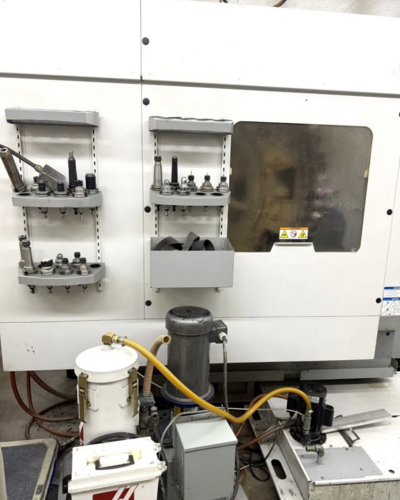 Haas #EC-400PP, 4-Axis CNC Horizontal Machining Center, 20" X/Y/Z, 15.75" pallets, 40 HP, 12,000 RPM, 70 - Image 8