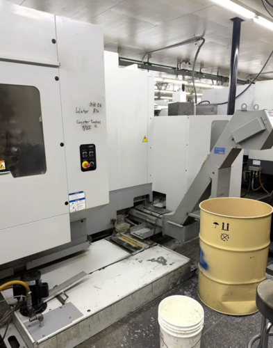Haas #EC-400PP, 4-Axis CNC Horizontal Machining Center, 20" X/Y/Z, 15.75" pallets, 40 HP, 12,000 RPM, 70 - Image 9
