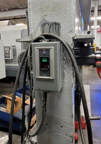 75 Ton, Dake #5-075, Elec-Draulic I H-Frame Press, 10" Ram Travel, 44" between housing, 36" daylight, 2 HP - Image 8