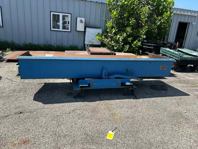 Dump Hopper w/ Fork Pockets, 129" L x 41" width x 33" H outside dimension - Image 3