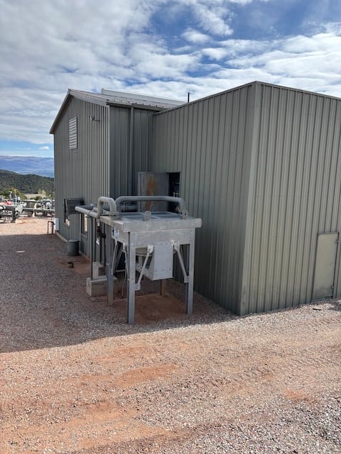 136 sq.ft., Americool #F7-60-1, air fin cooler, 2856 ext. sq.ft., Carbon Steel tubes, (105) 3/4" tubes, 6' 8" - Image 4