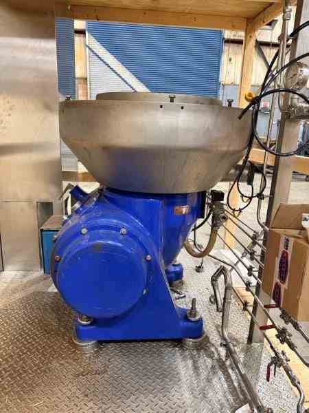 Alfa-Laval #BREW-300, Stainless Steel Disc Separator, 7488 RPM bowl, 200 BBL/hr, 30 KW motor, 60 Hz., 2003 - Image 3