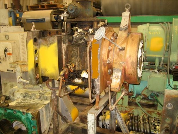 Werner-Pfleiderer #ZSK-240, extruder parts only, 9-7/16" screw diameter - Image 1