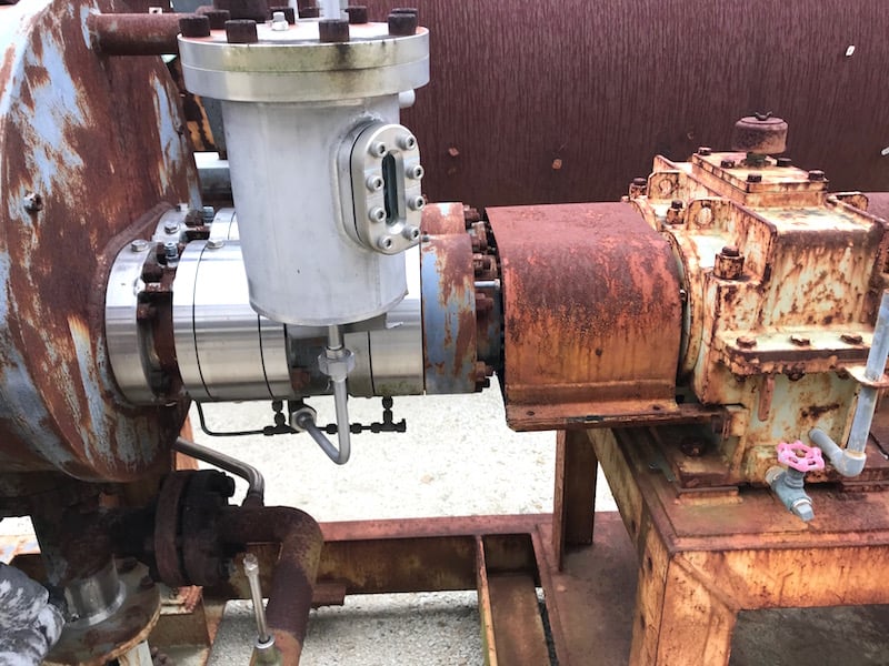 Hitachi, Hastelloy C polymerizer screw reactor, 142 FV psi @ 752&deg;F, Carbon Steel jacket, 5.5 KW drive, 480 - Image 5