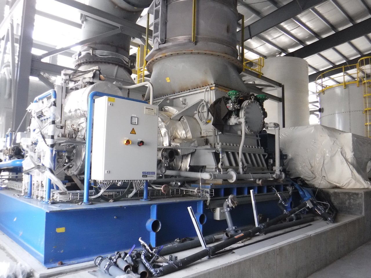 13000 KW Dresser -Rand #RD9MQQ, Condensing Steam Turbine Generator Set, Indar 15537 KVA 13800 Volts - Image 4