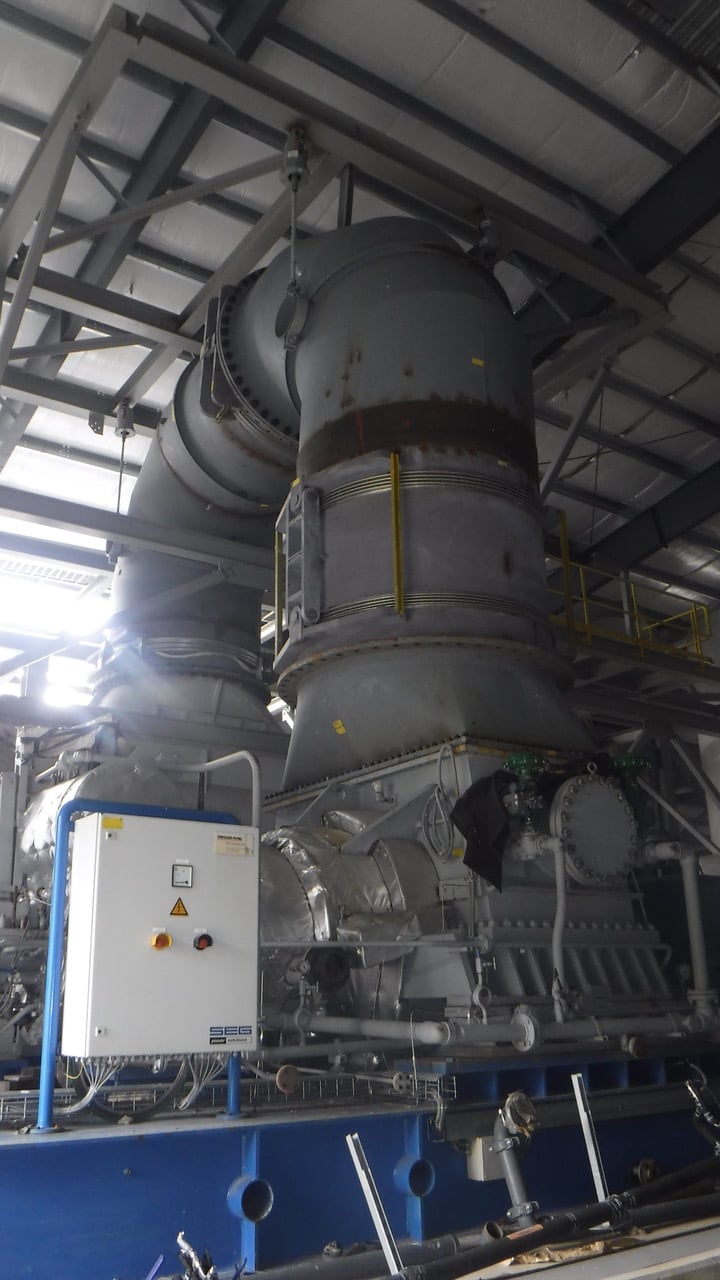 13000 KW Dresser -Rand #RD9MQQ, Condensing Steam Turbine Generator Set, Indar 15537 KVA 13800 Volts - Image 8