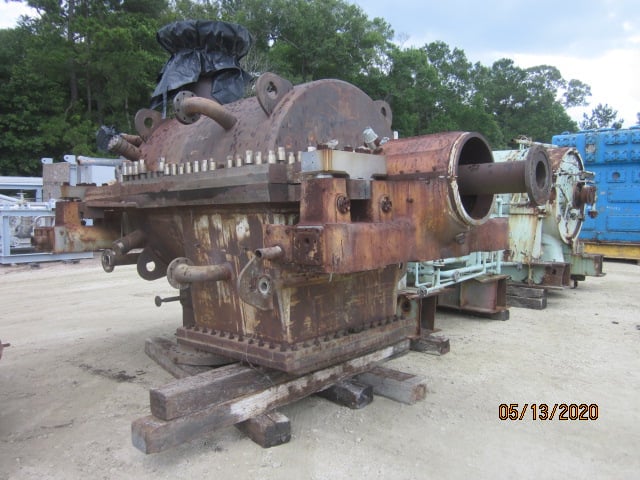 21660 HP GHH #GTHR-7/130, hot gas expander, nitric acid tail gas, 130 psi inlet @ 1150°F, 5733 RPM - Image 7