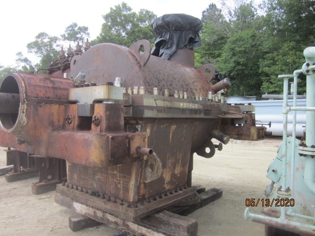 21660 HP GHH #GTHR-7/130, hot gas expander, nitric acid tail gas, 130 psi inlet @ 1150°F, 5733 RPM - Image 9