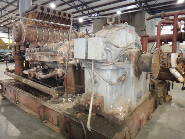 5000 KW Turbodyne, 850 psig @ 825°F exh 150 psig, 10 stage EM Syn.gen., 13300 Volts - Image 7