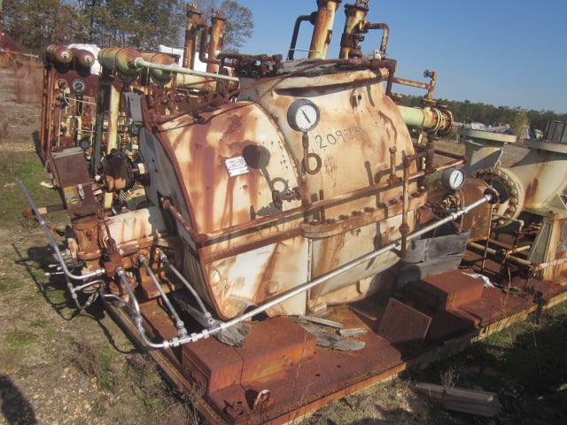 1190 HP Terry, condensing steam turbine, 700 psi inlet - Image 6
