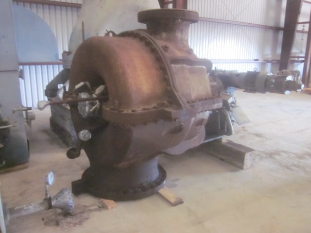 6390 HP Ingersoll-Rand #E520, hot gas expander, nitrogen, 109.7 psia inlet @ 1250&deg;F, 8800 RPM, 15.7 psia - Image 2