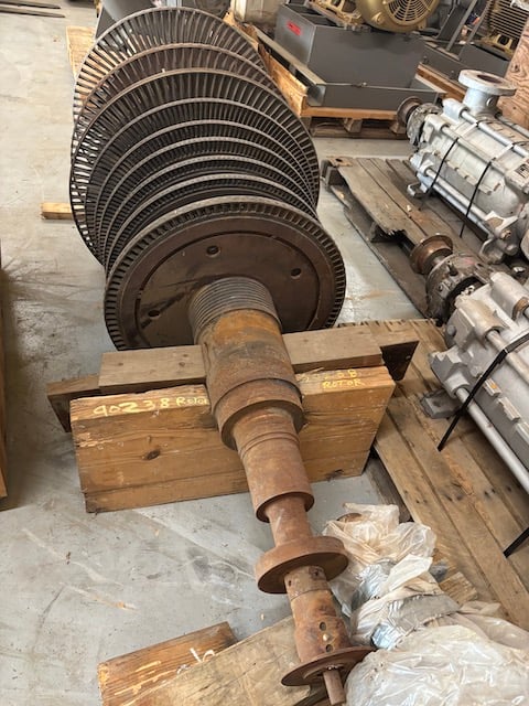 DeLaval #KJDF, steam turbine rotor only, Kellogg 101-JT - Image 6