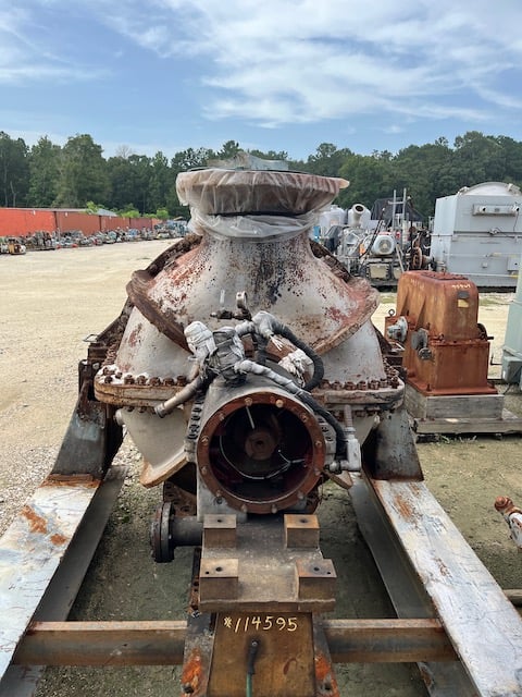 7250 HP Ingersoll-Rand #E-520, nitric acid plant expander, nitrogen, 105 psia inlet @ 1250&deg;F, 8800 RPM, 15 - Image 6