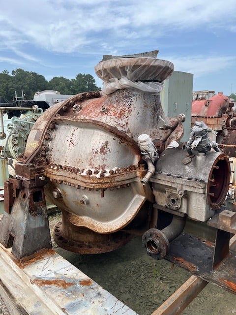 7250 HP Ingersoll-Rand #E-520, nitric acid plant expander, nitrogen, 105 psia inlet @ 1250&deg;F, 8800 RPM, 15 - Image 7