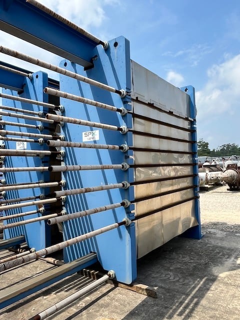 18294 sq.ft., APV #S280M14, plate heat exchanger, 175FV psi, plates, 150°F, 2012, AS IS - Image 7