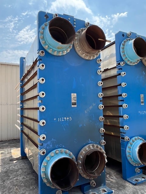 18294 sq.ft., APV #S280M14, plate heat exchanger, 175FV psi, plates, 150°F, 2012, AS IS - Image 10
