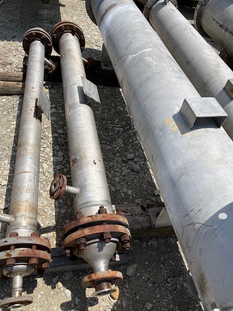22 sq.ft., 85 psi shell, 35 psi tube, Perry Products #6-22FTSSX, 300°F, 5/8" tube diameter, 5' tube length - Image 5