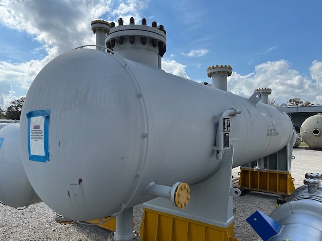 2521 sq.ft., 222, 306, Wuxi Chemical Equipment, 320°F shell, 430°F tube, 20' 2" tube length, 2023, unused - Image 7