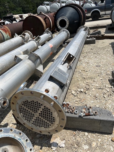 575 sq.ft., 75, 75, Louisville Exchanger & Vessel, 250°F, .75" tube diameter, 16' tube length, 2021 - Image 1