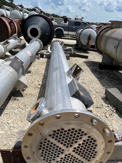 575 sq.ft., 75, 75, Louisville Exchanger & Vessel, 250°F, .75" tube diameter, 16' tube length, 2021 - Image 6
