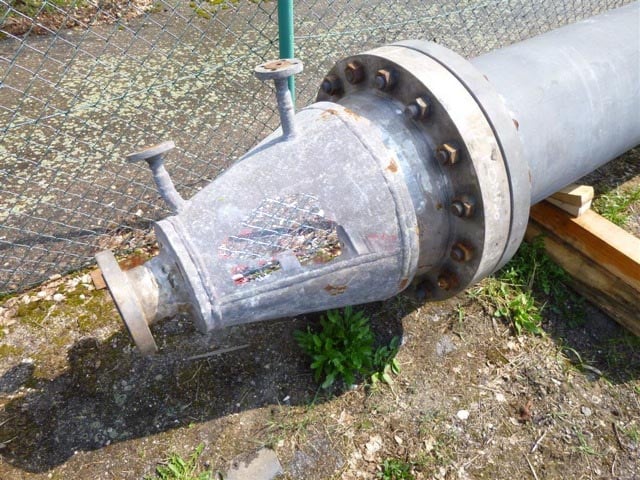 1281 sq.ft., 368 psi shell, 588 psi tube, 316LSS tube vertical heat exchanger/evaporator, 566&deg;F, 316LSS - Image 2
