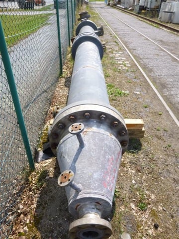 1281 sq.ft., 368 psi shell, 588 psi tube, 316LSS tube vertical heat exchanger/evaporator, 566&deg;F, 316LSS - Image 3