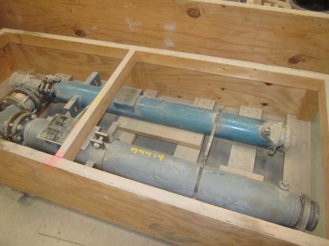 DeDietrich/Pfaudler, glass lined jet condenser system, tantalum internals, (3) jet condensers, (2) glass - Image 1
