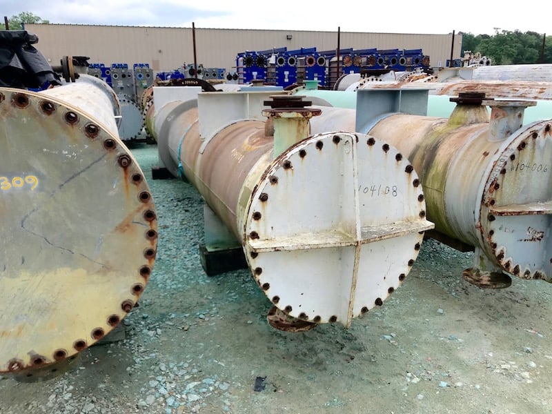 3300 sq.ft., 100 psi shell, 75 psi tube, Camden Alloy FAB, 300°F, .75" tube diameter, 20' tube length - Image 1