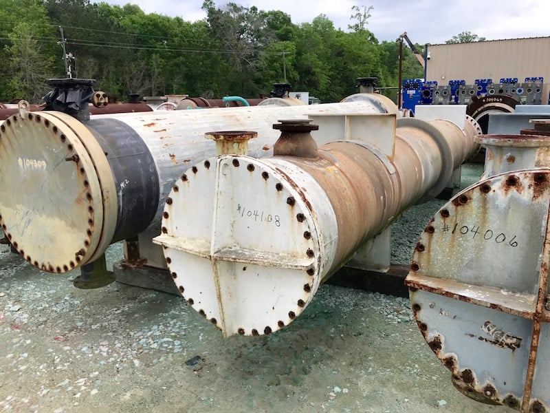 3300 sq.ft., 100 psi shell, 75 psi tube, Camden Alloy FAB, 300°F, .75" tube diameter, 20' tube length - Image 2
